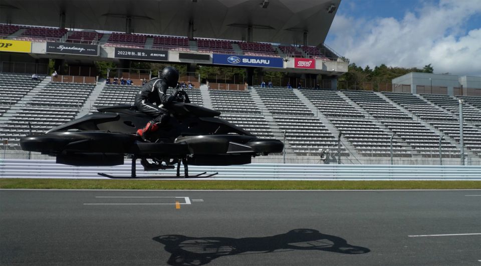 Japan startup targets supercar users with $700,000 hoverbike
