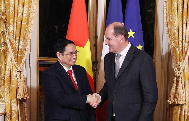 French PM announces donation of 1.4 million COVID-19 vaccine doses to Vietnam