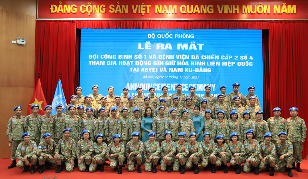 Vietnam’s first sapper unit for UN peacekeeping makes debut in Hanoi
