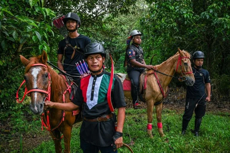 For Malaysia's Muslims, who comprise more than half of the country's 32 million people, the sport has an extra appeal as the Prophet Mohammed encouraged both horse-riding and archery. Photo: AFP