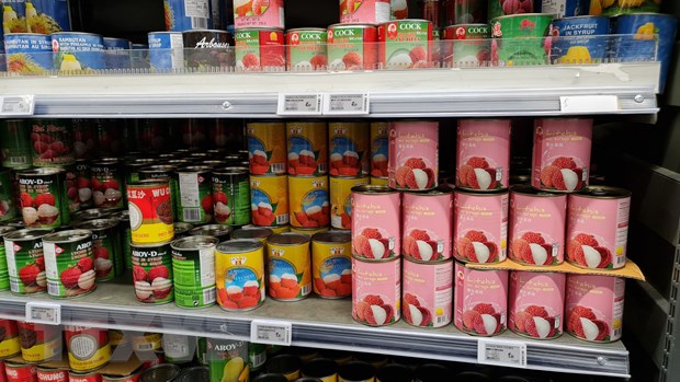 Vietnam's canned lychees hit shelves in France’s supermarkets for first time