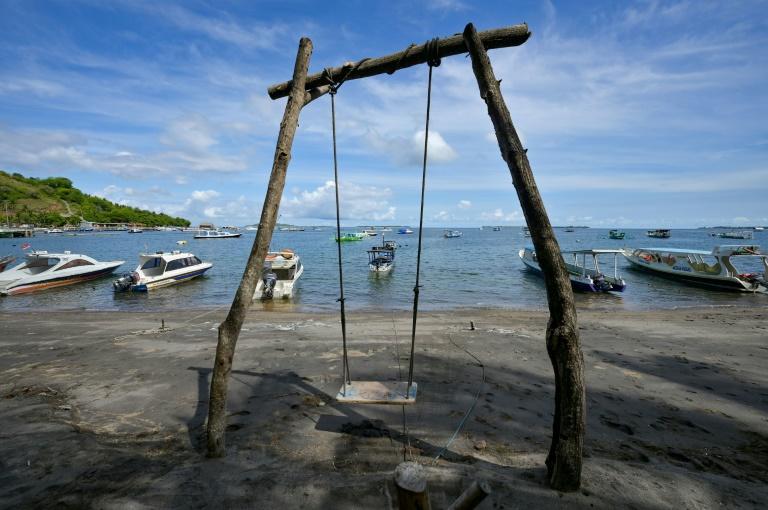 The coronavirus pandemic has shuttered almost all the resorts and restaurants across Indonesia's Gili Islands. Photo: AFP