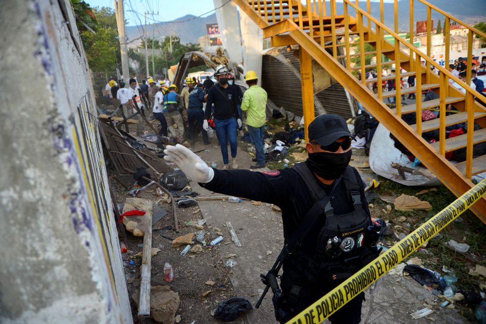 At least 53 migrants die in Mexico truck accident