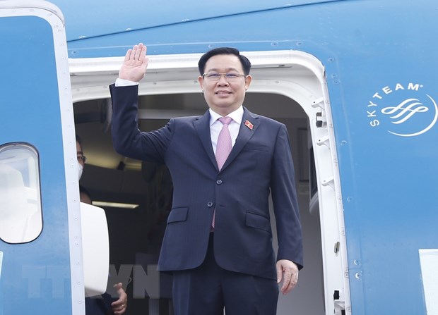 Vietnamese parliament leader sets off for visits to RoK, India