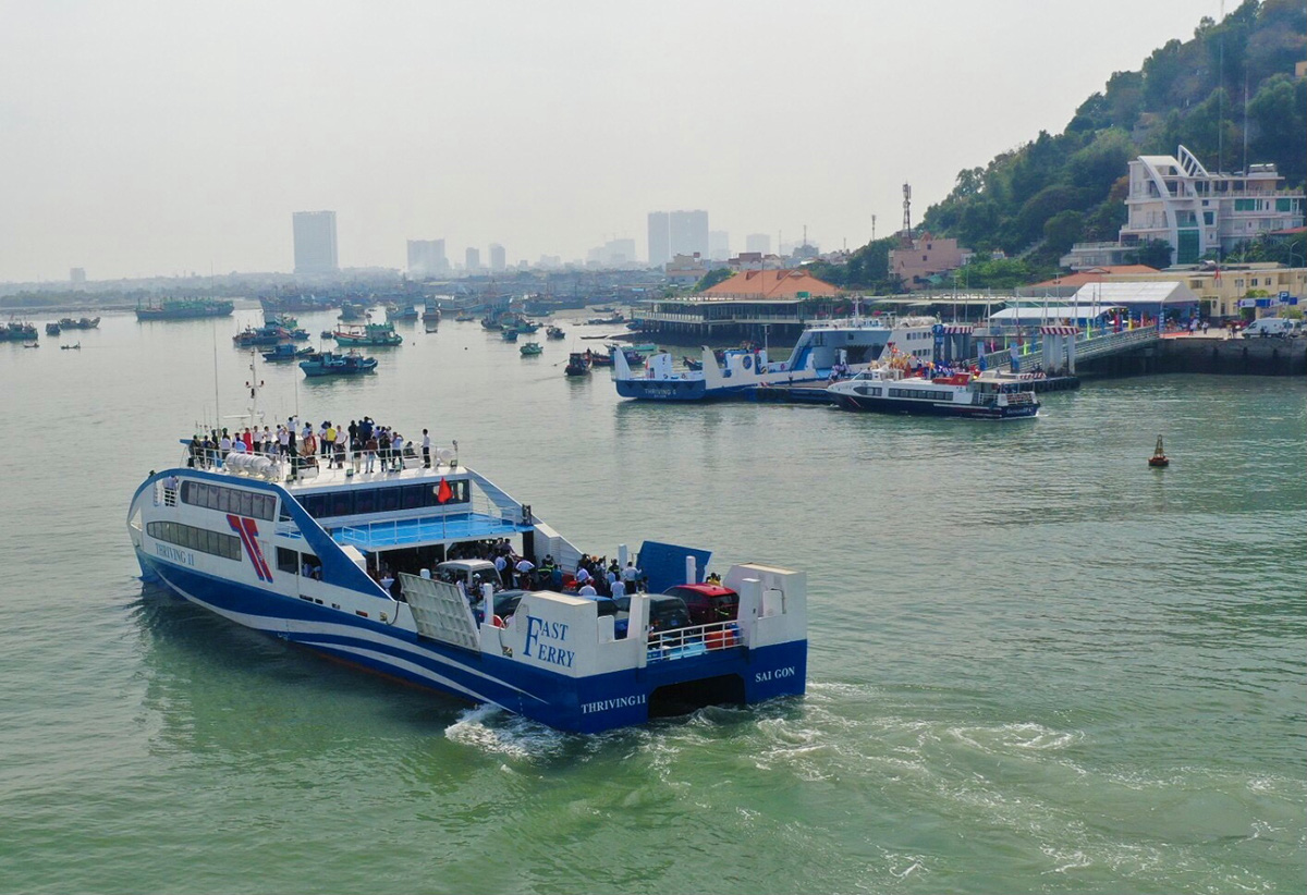 Ho Chi Minh City-Vung Tau ferry resumes operation following 6-month hiatus