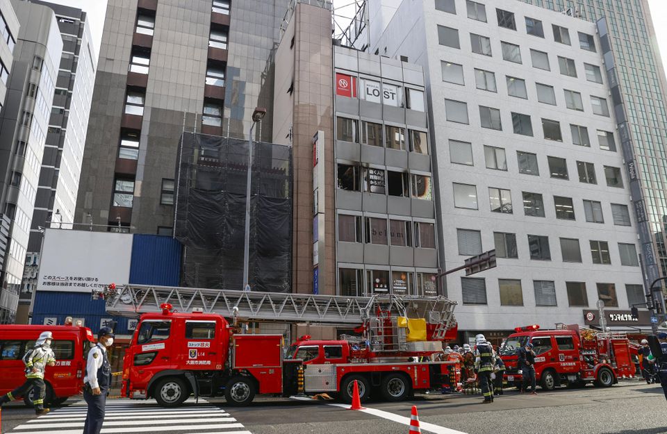 At least 27 people feared dead in blaze at clinic in Japan