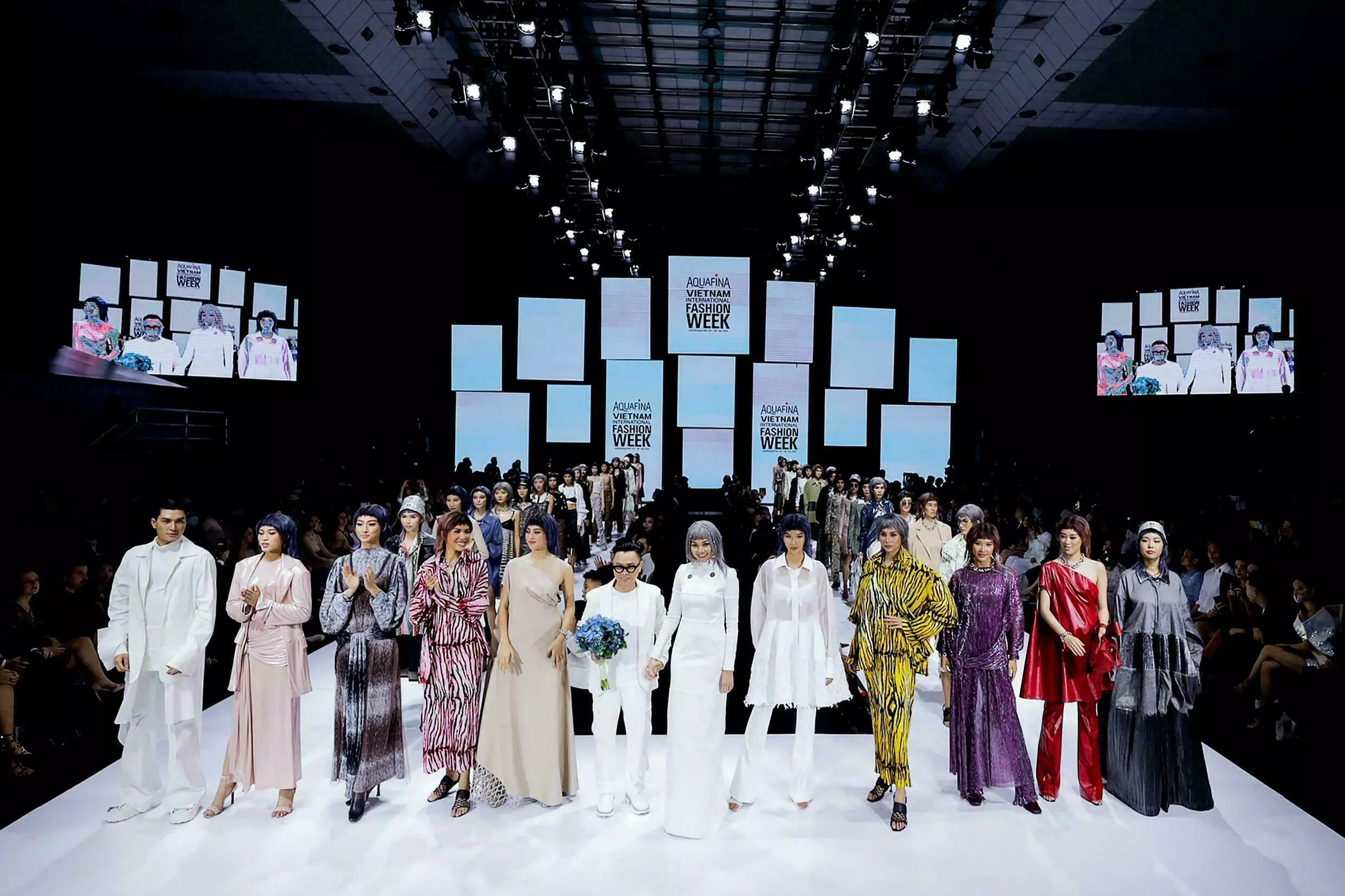 While the nation's textile factories have hit the headlines this year over struggles to fulfill orders for global clothing giants such as Nike and Gap amid a brutal COVID-19 wave, young designers are ready to reclaim the Made in Vietnam label. Photo: Courtesy of Cong Tri/AFP