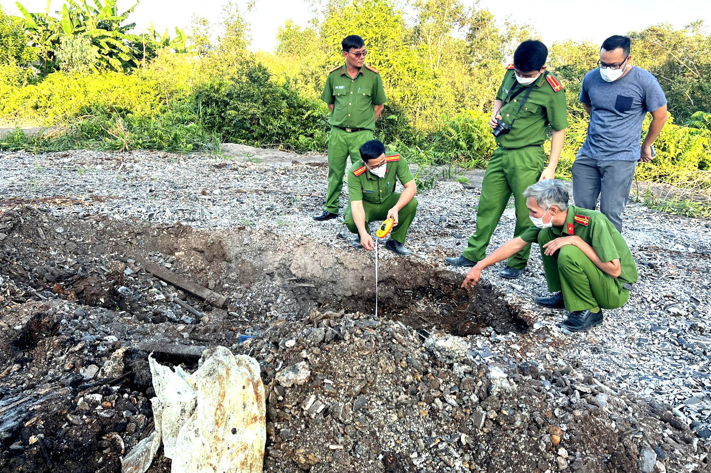 Firm discovered dumping 900 tonnes of raw industrial waste in southern Vietnam