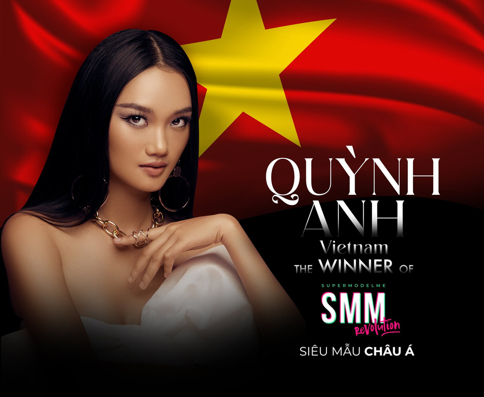 Vietnamese model Nguyen Quynh Anh won the top prize of the Supermodel Me: Revolution modeling contest in Singapore.