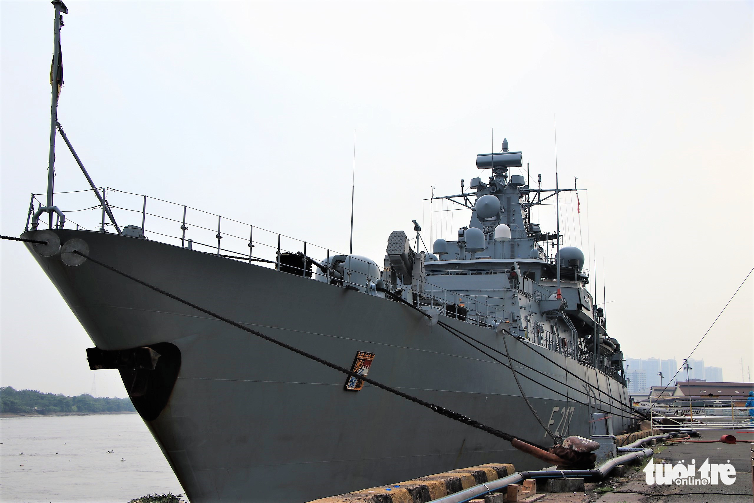 German naval frigate pays first visit to Vietnam