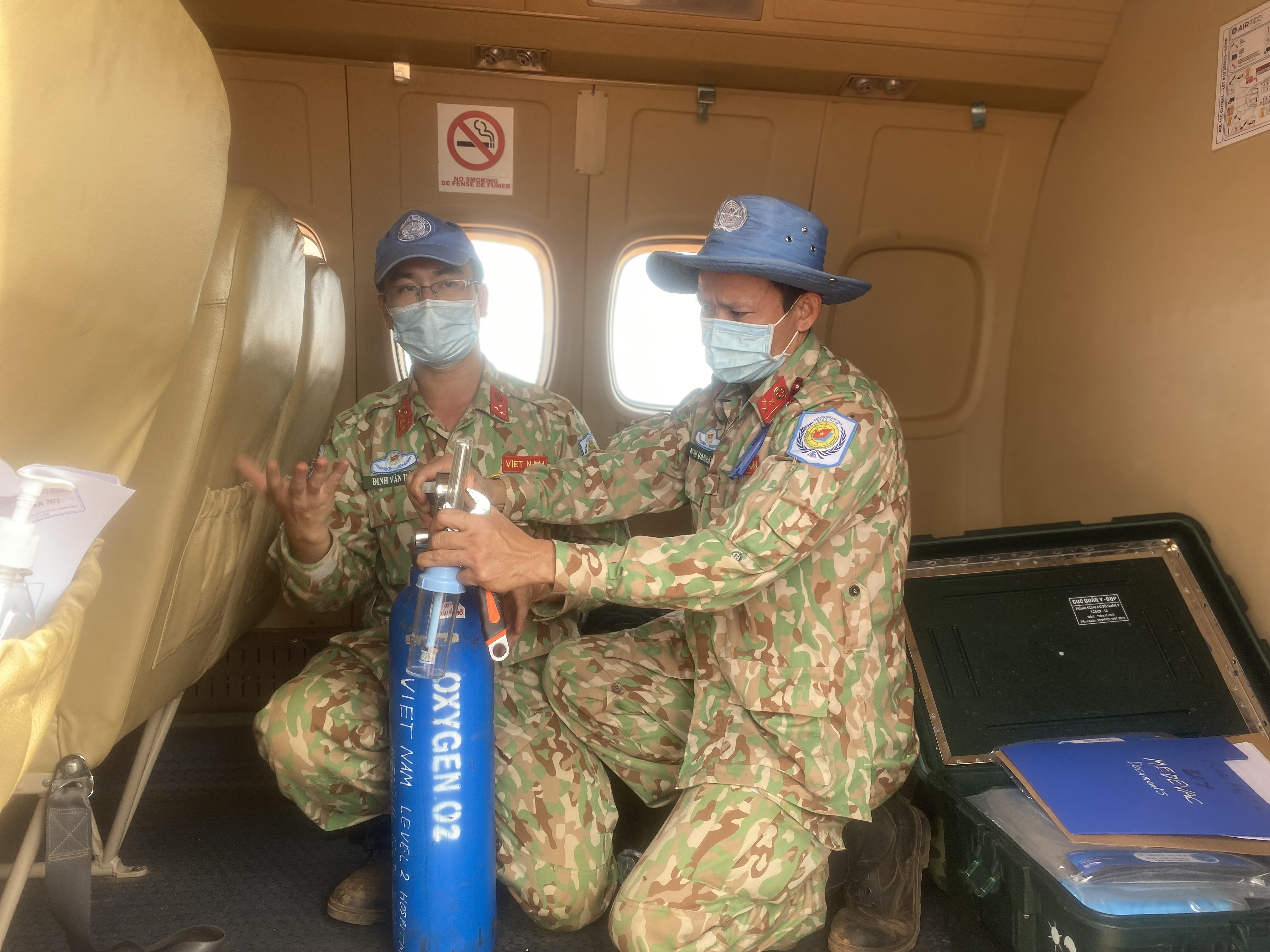 Vietnamese air medical evacuation force rescues COVID-19 patient in South Sudan