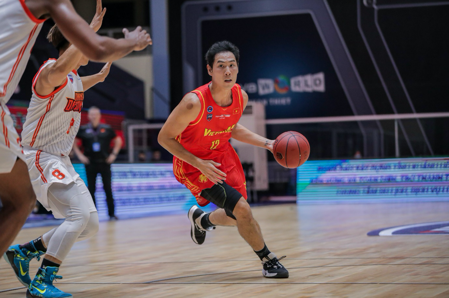The Vietnamese national basketball team’s Justin Young. Photo: VBA