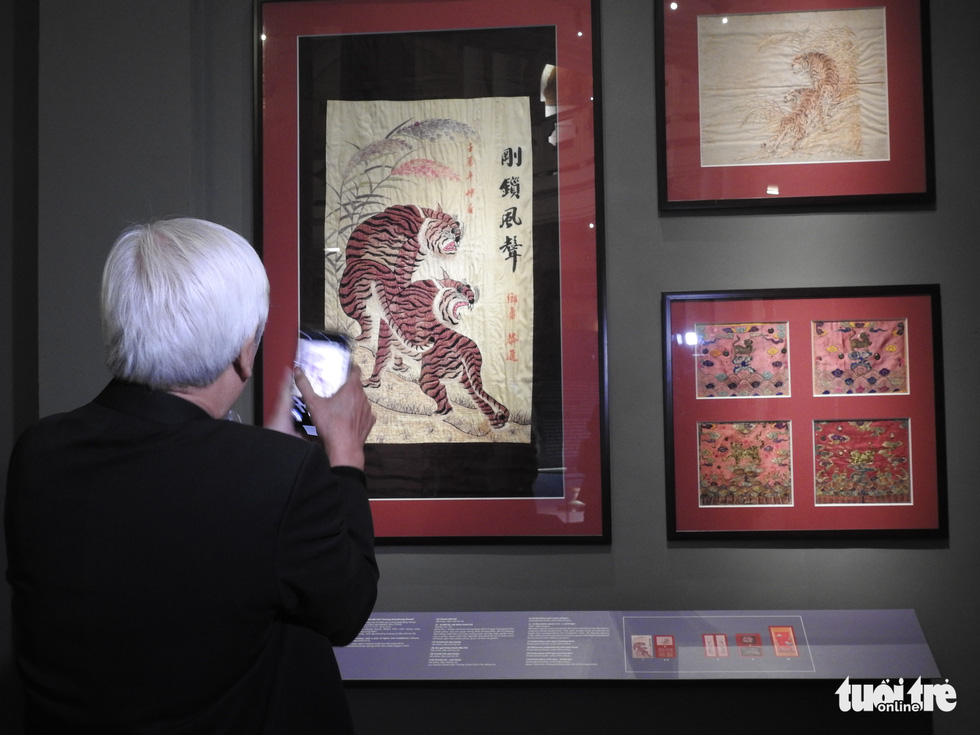 Exhibition showcases tigers in ancient Vietnamese art