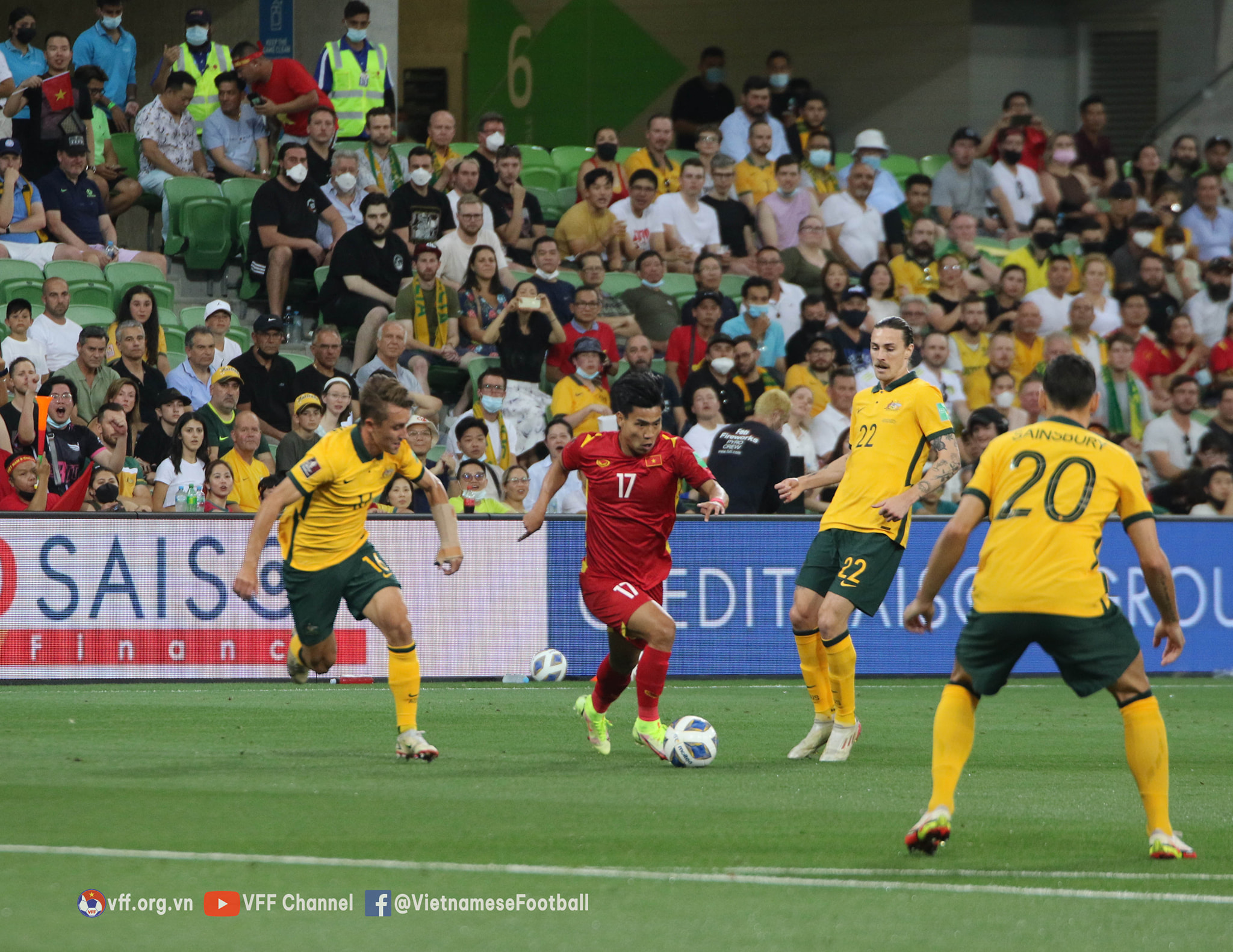 Vietnam officially out of World Cup after 0-4 loss to Australia