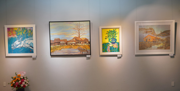 Artworks in diverse themes, materials and styles are on display at the ‘Green Dreams’ exhibition at the Ho Chi Minh Fine Arts Association.