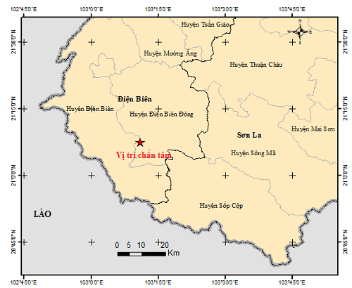 Magnitude-4.5 earthquake strikes northwestern Vietnam