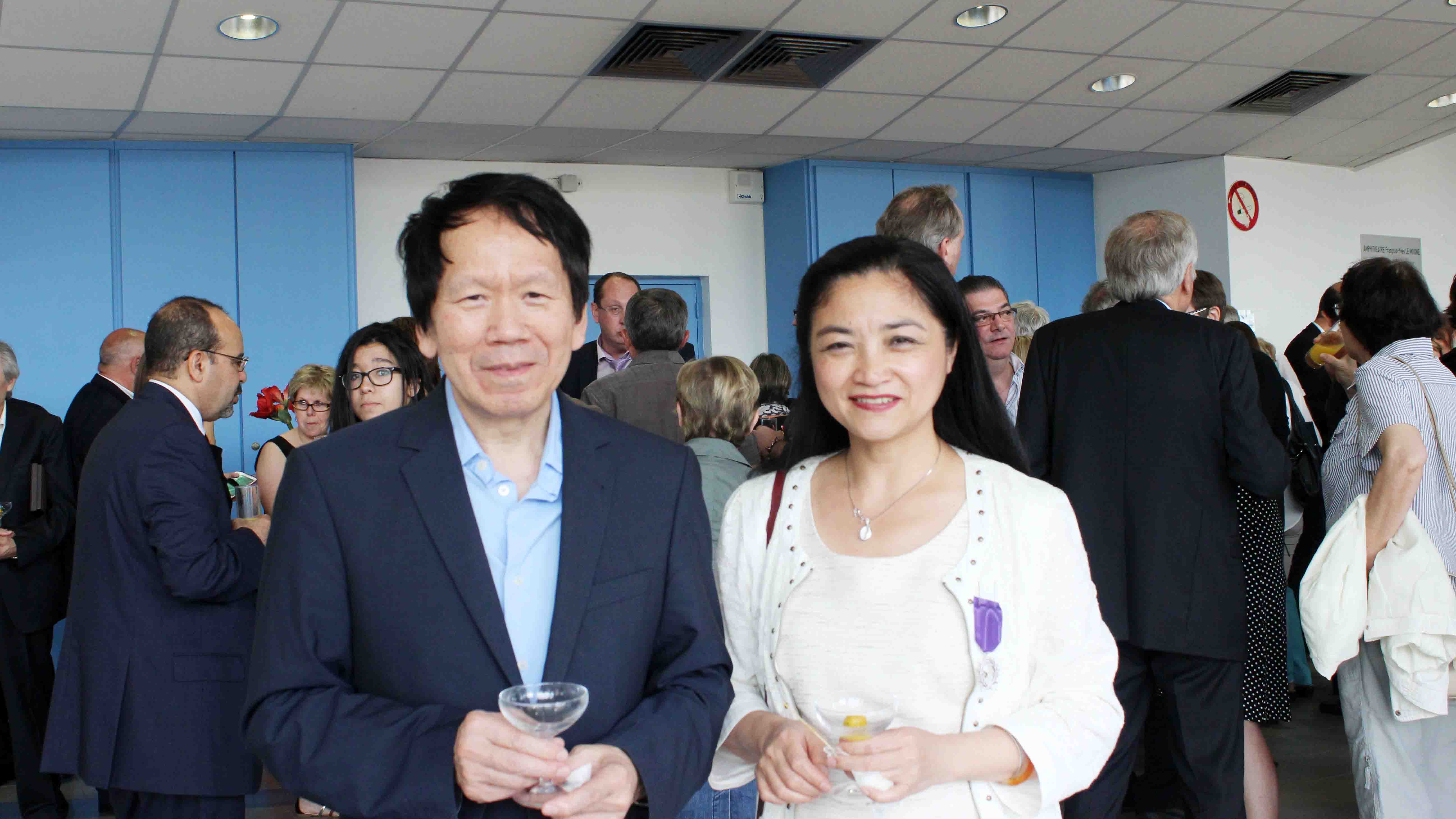 Prof. Le Thi Hoai An and her husband, Prof. Pham Dinh Tao in a supplied photo