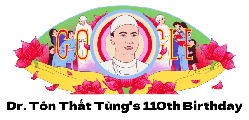 Google Doodle celebrates Vietnamese surgeon Ton That Tung’s 110th birthday