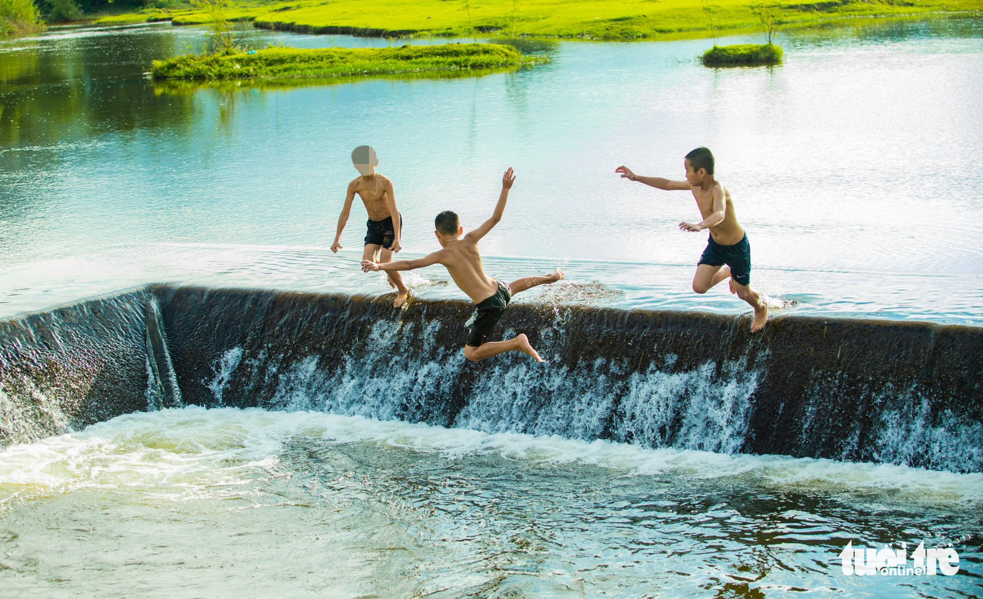Only over 3% of children can swim in Vietnam’s Nghe An Province