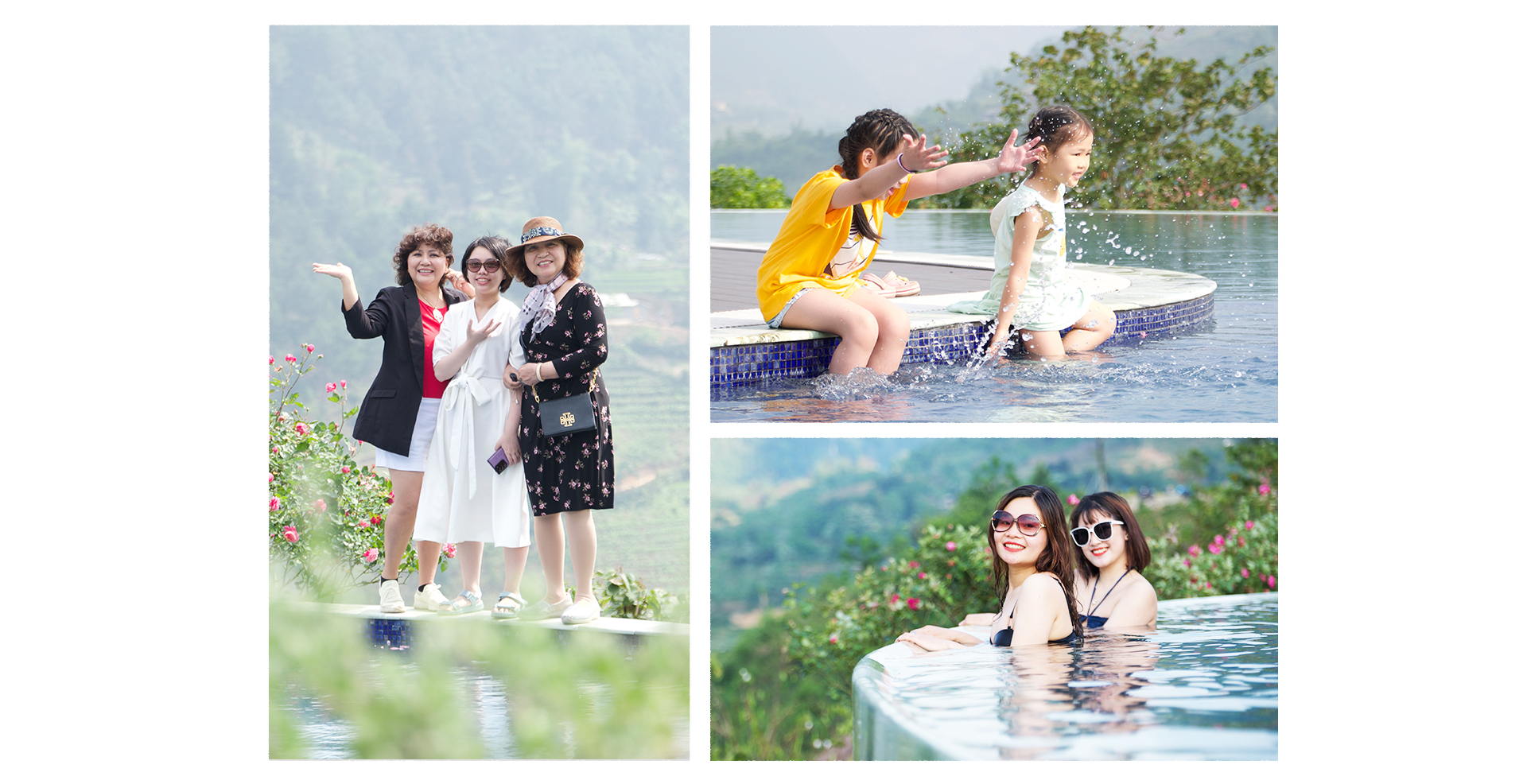 People visit Le Champ Tu Le Resort Hot Spring & Spa in Van Chan District, Yen Bai Province, Vietnam. Photo: Nam Tran / Tuoi Tre