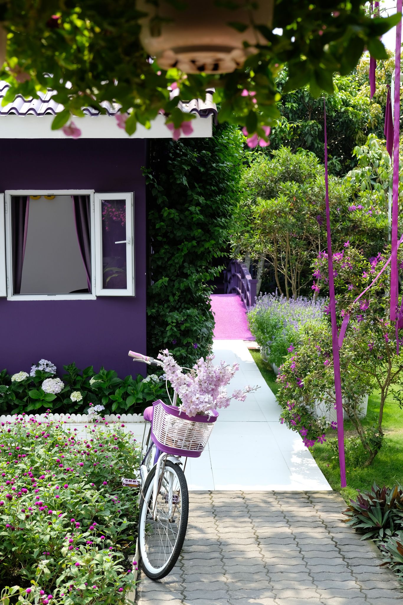 A corner of The Purple House in Can Tho City, Vietnam. Photo: Tran Phuong / Tuoi Tre News