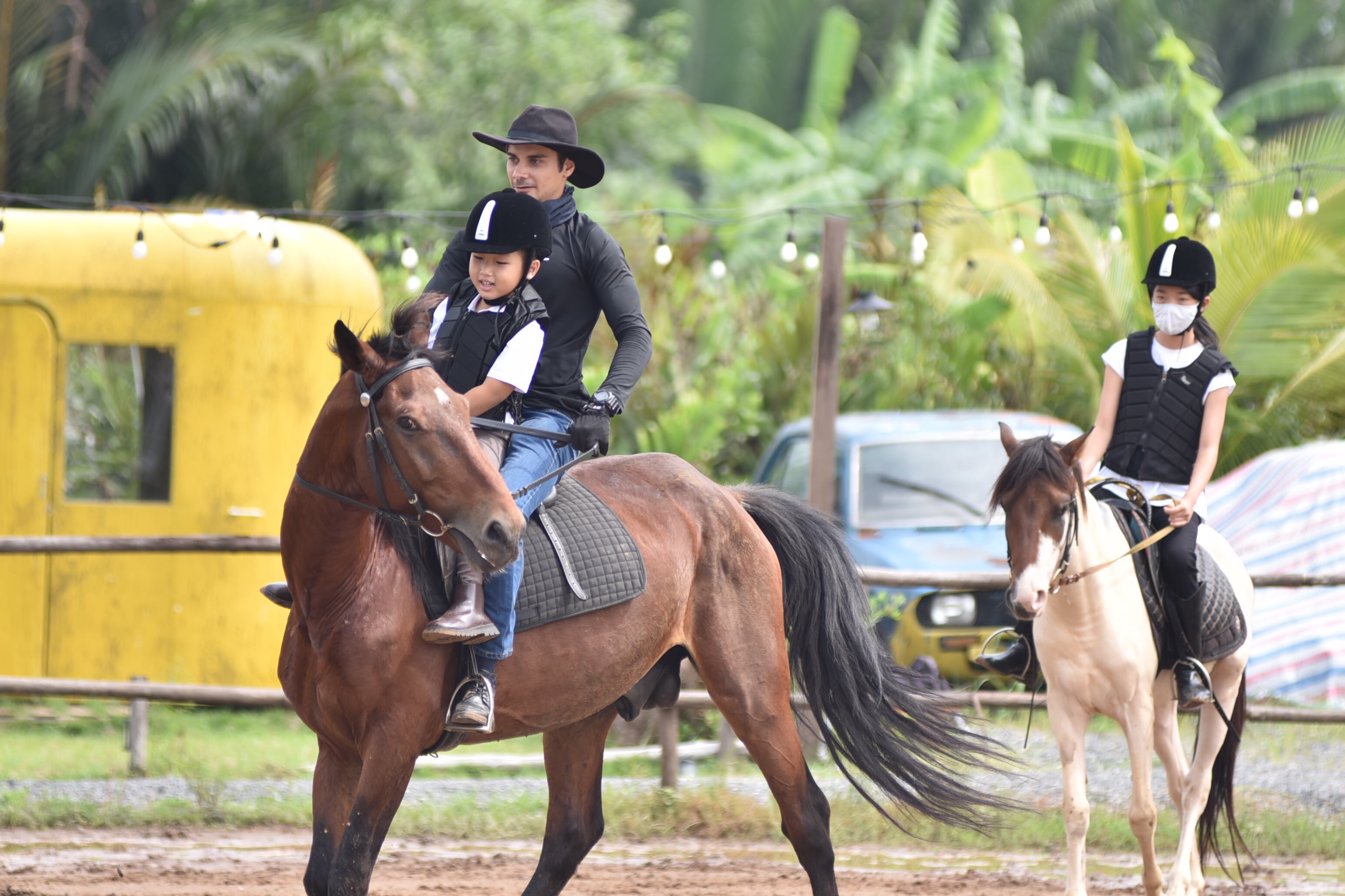 Horseback riding is one of Ho Chi Minh City’s newest weekend activities