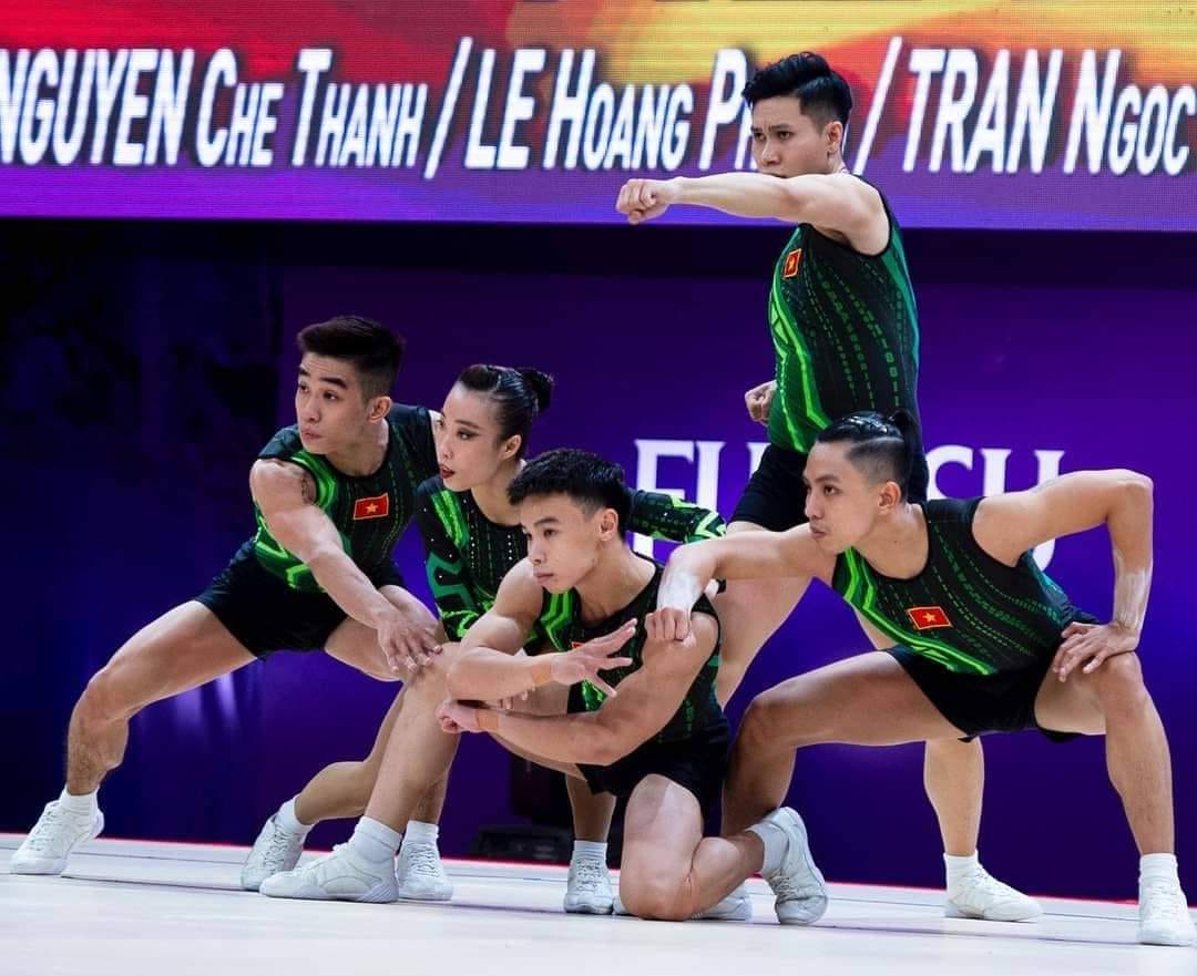 Vietnam strikes gold at world aerobic competition
