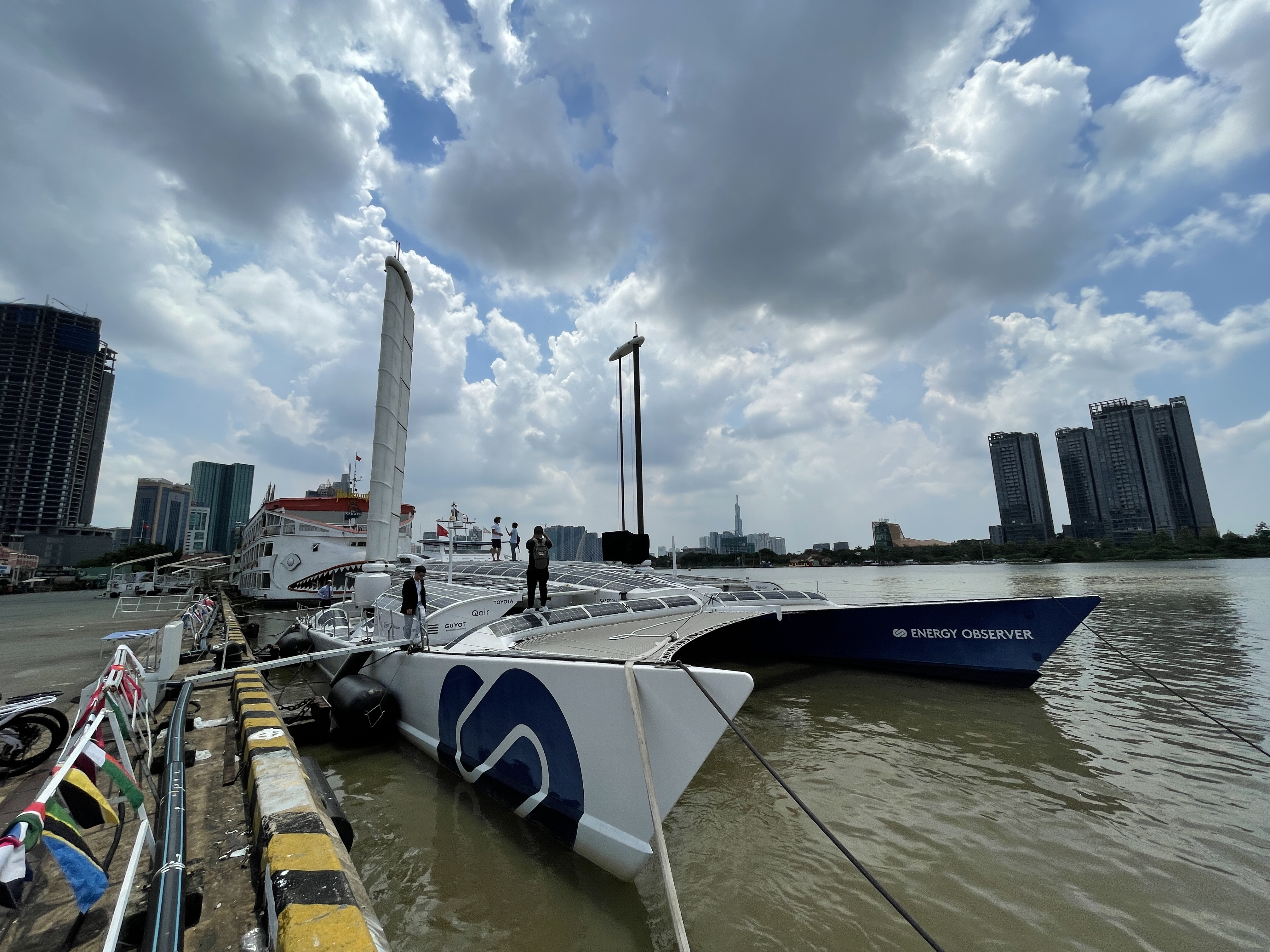 France's zero-emission vessel makes stop in Ho Chi Minh City during worldwide voyage