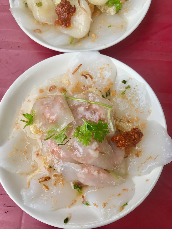 A dish of Hue rice dumplings. Photo: Ngoc Quyen / Tuoi Tre