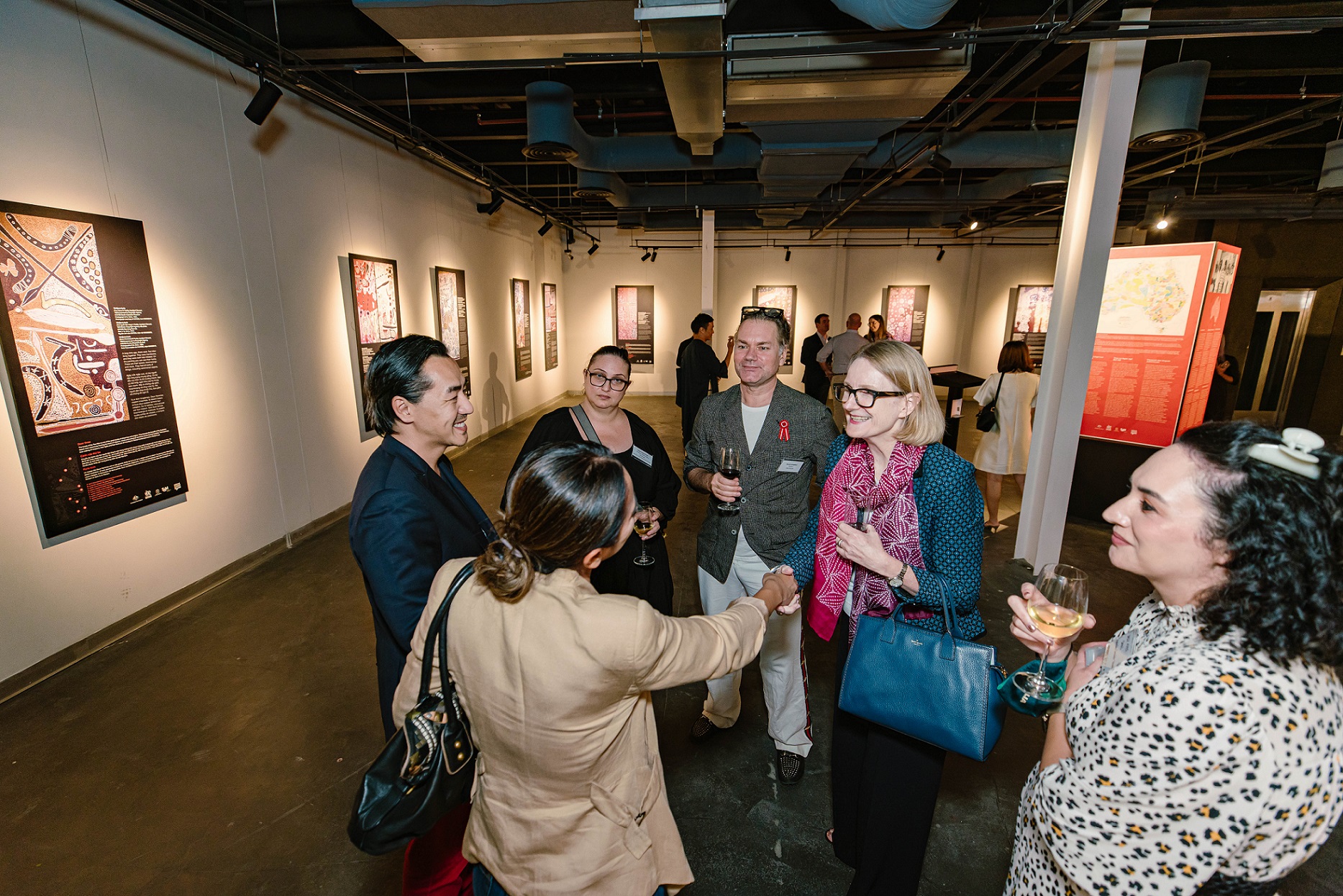 Yuendumu Doors exhibition of Australia’s indigenous cultures opens in Ho Chi Minh City