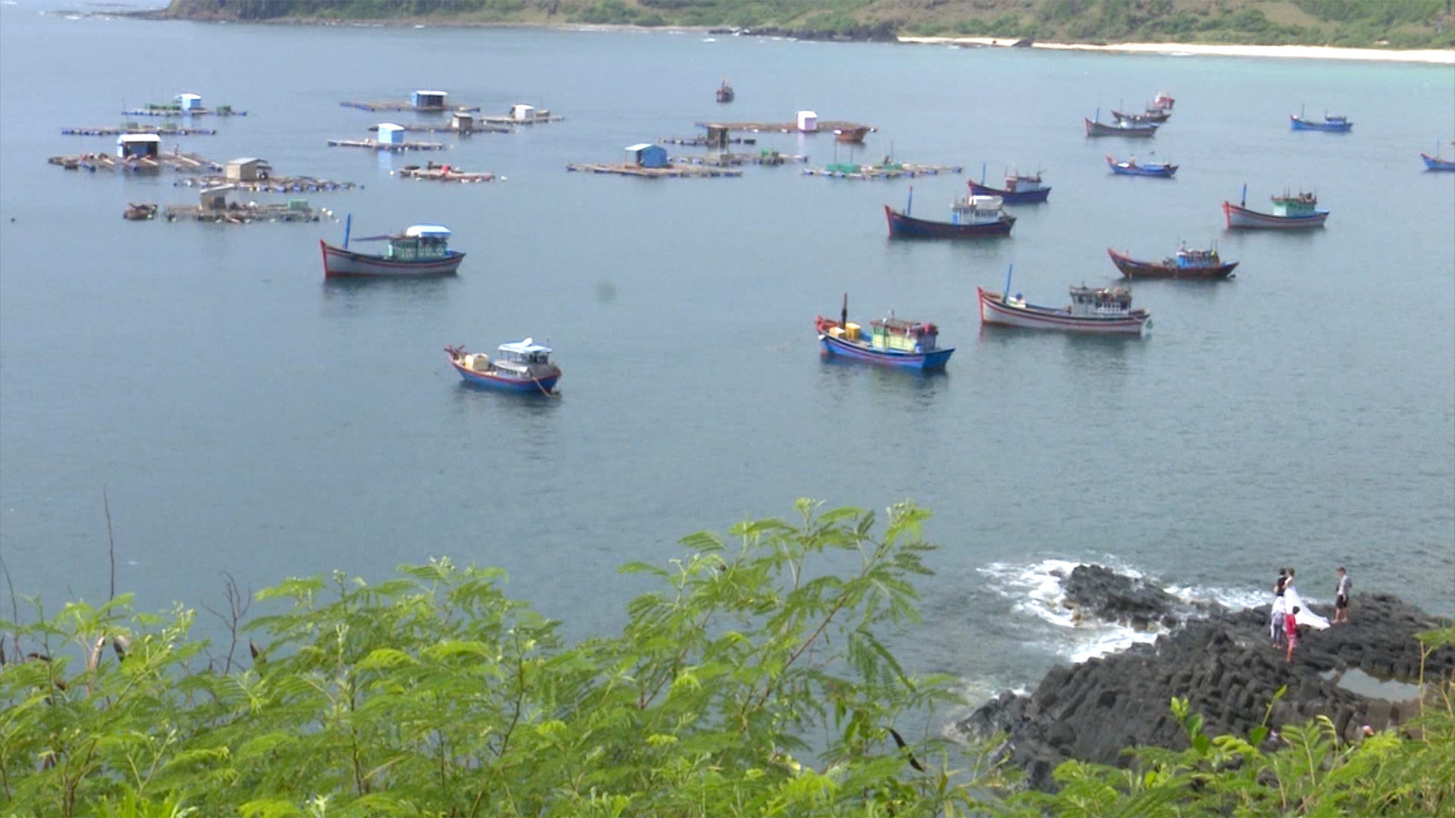 Vietnam’s ‘Giant’s Causeway’ imperiled by lobster rafts
