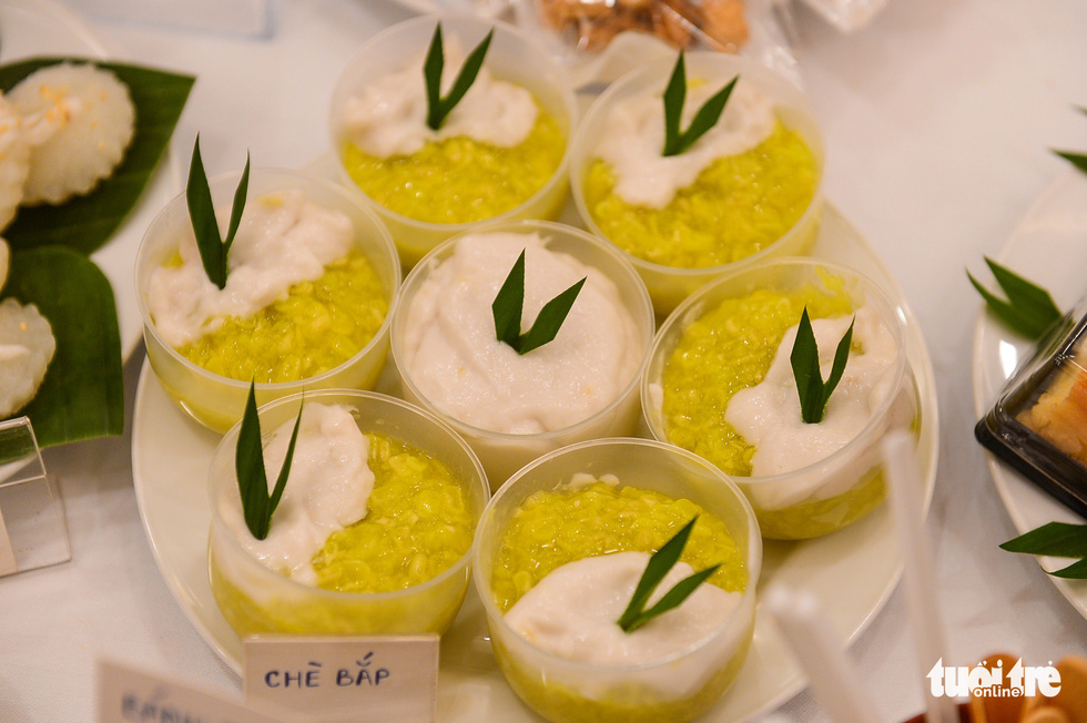 Che bap – a Vietnamese sweet dessert made from corn and coconut milk. Photo: Quang Dinh / Tuoi Tre