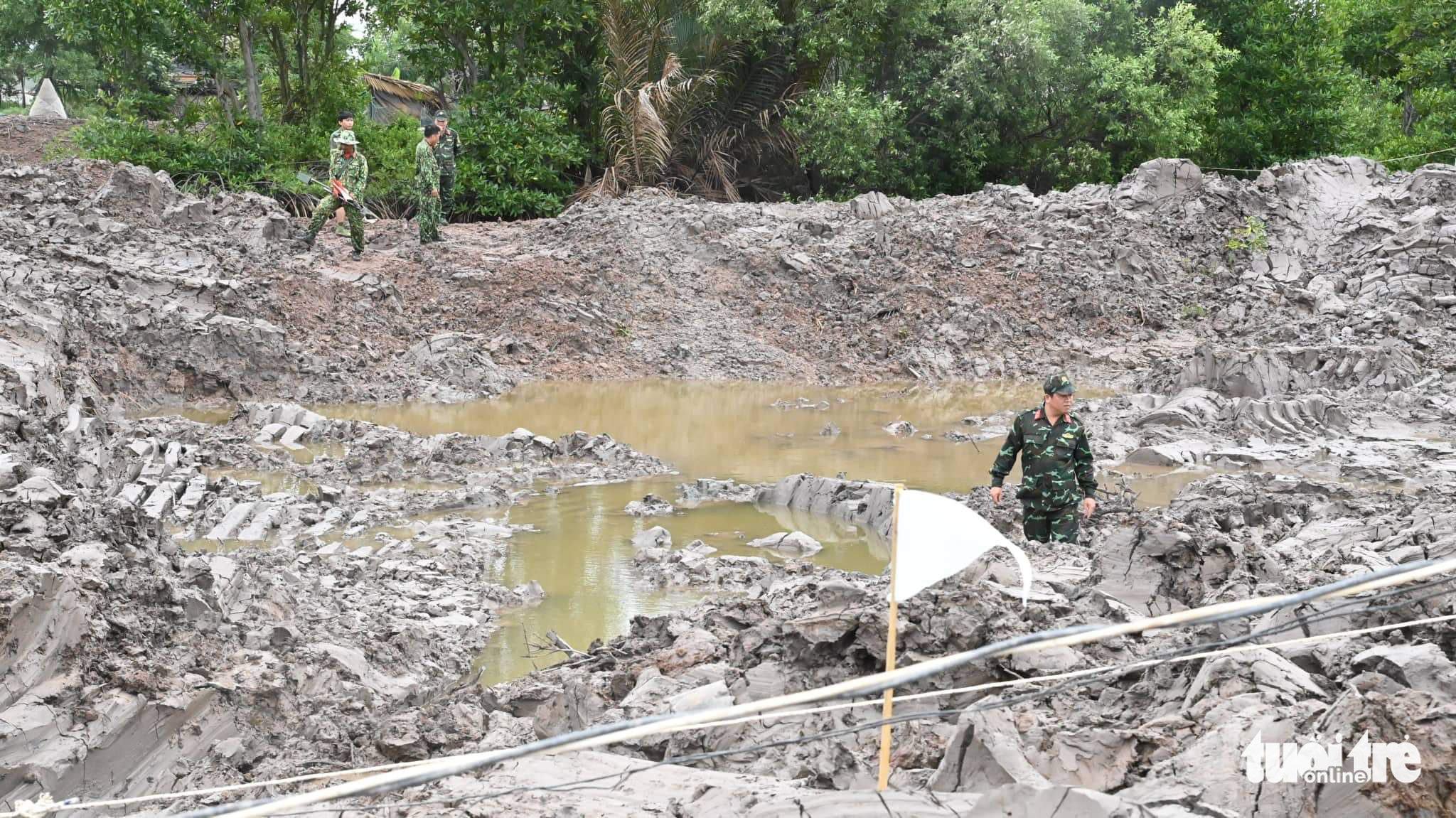 US naval plane wreckage discovered in shrimp pond in Vietnam