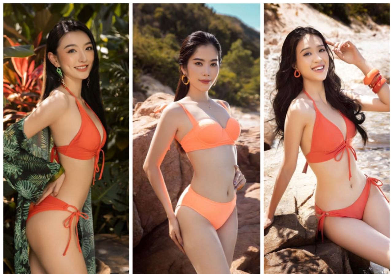Miss World Vietnam 2022 contestants show beauty in swimsuits