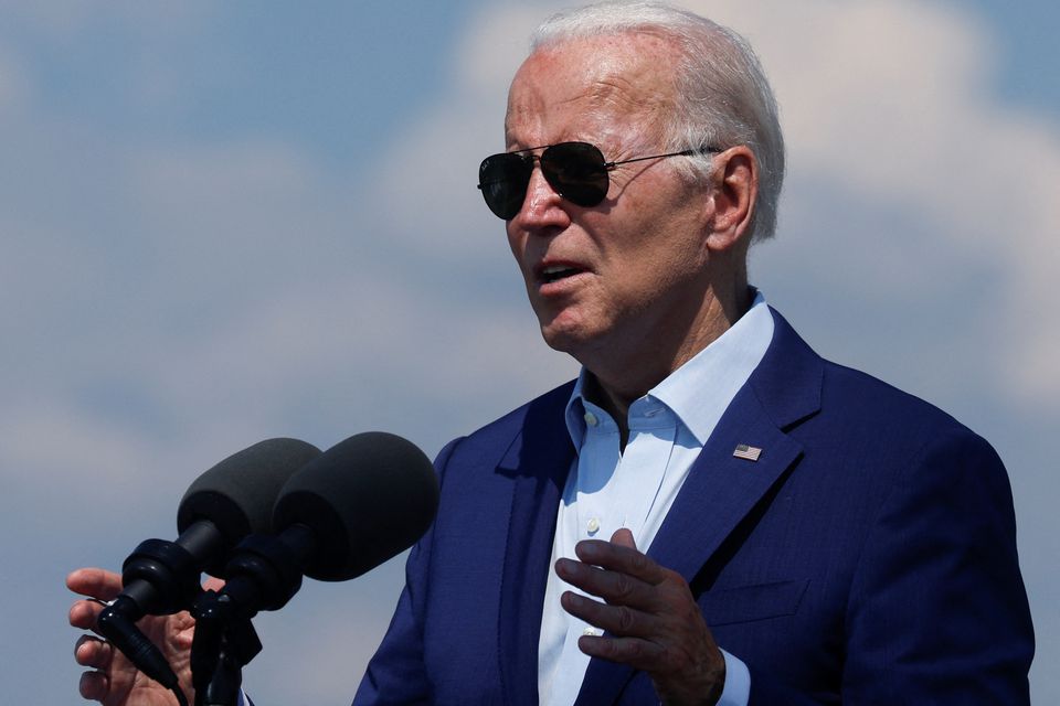 Biden says he is 'doing well,' working after testing positive for COVID