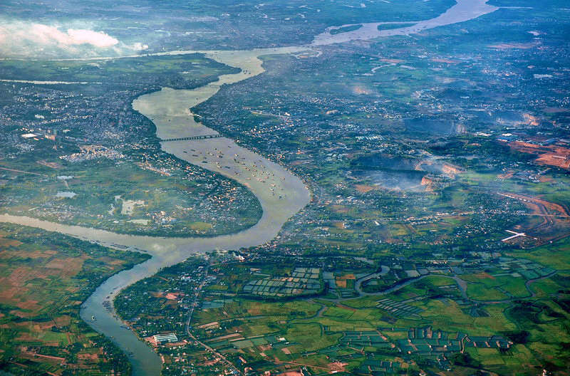 Dong Nai River is Vietnam's longest inland river and, in terms of basin, the second largest in the Mekong Delta region after the Mekong River. It flows 586 kilometers through the provinces of Lam Dong, Dak Nong, Binh Phuoc, Dong Nai, Binh Duong, and Ho Chi Minh City. Photo: Supplied