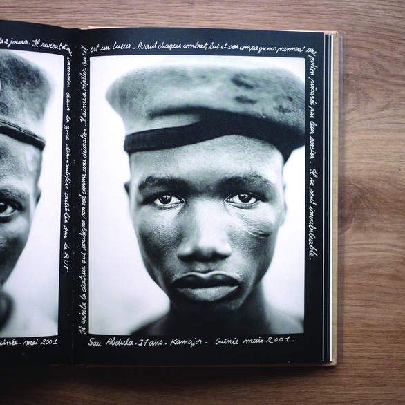 A 17-year-old boy from Sierra Leone, photographed in a refugee camp in Guinea in May 2001. Excerpt from Lam Duc Hien’s ‘Faces’ photobook. Photo: Le Xuan Phong / Matca