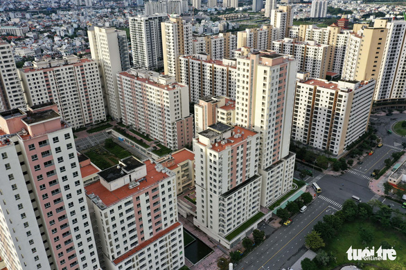 More than 3,700 resettlement apartments in Thu Duc City, Ho Chi Minh City are going to be converted into commercial apartments to recover capital and offer more accommodations for local residents. Photo: Tu Trung / Tuoi Tre