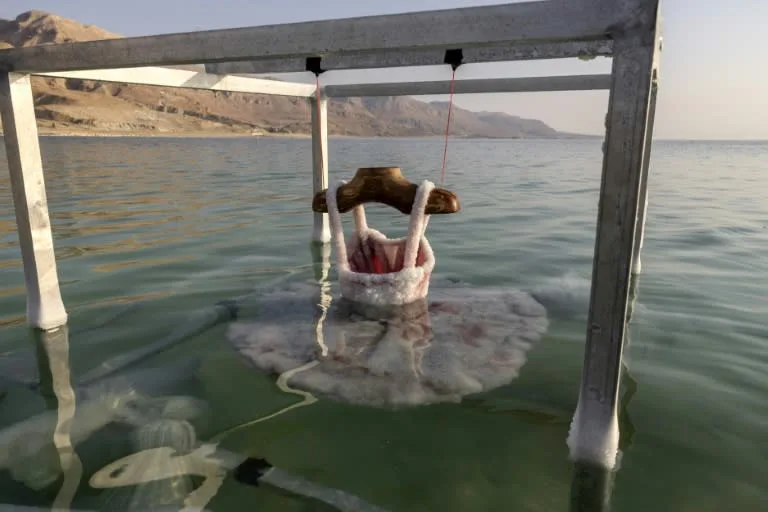 Salt of the earth: Israeli artist's Dead Sea sculptures