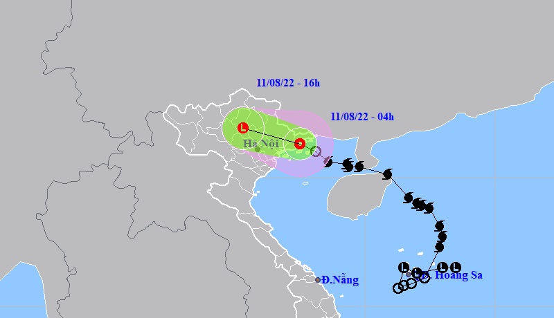 Storm Mulan weakens into tropical depression in northern Vietnam