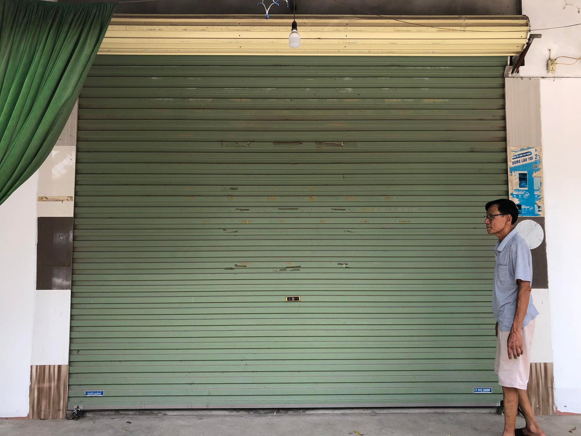 The milk tea shop where the incident took place. Photo: Pham Phan / Tuoi Tre