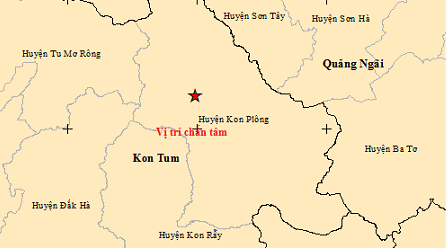12 consecutive earthquakes hit district in Vietnam’s Central Highlands