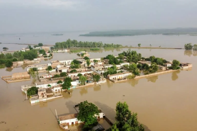 Officials say this year's monsoon flooding has affected more than 33 million people. Photo: AFP