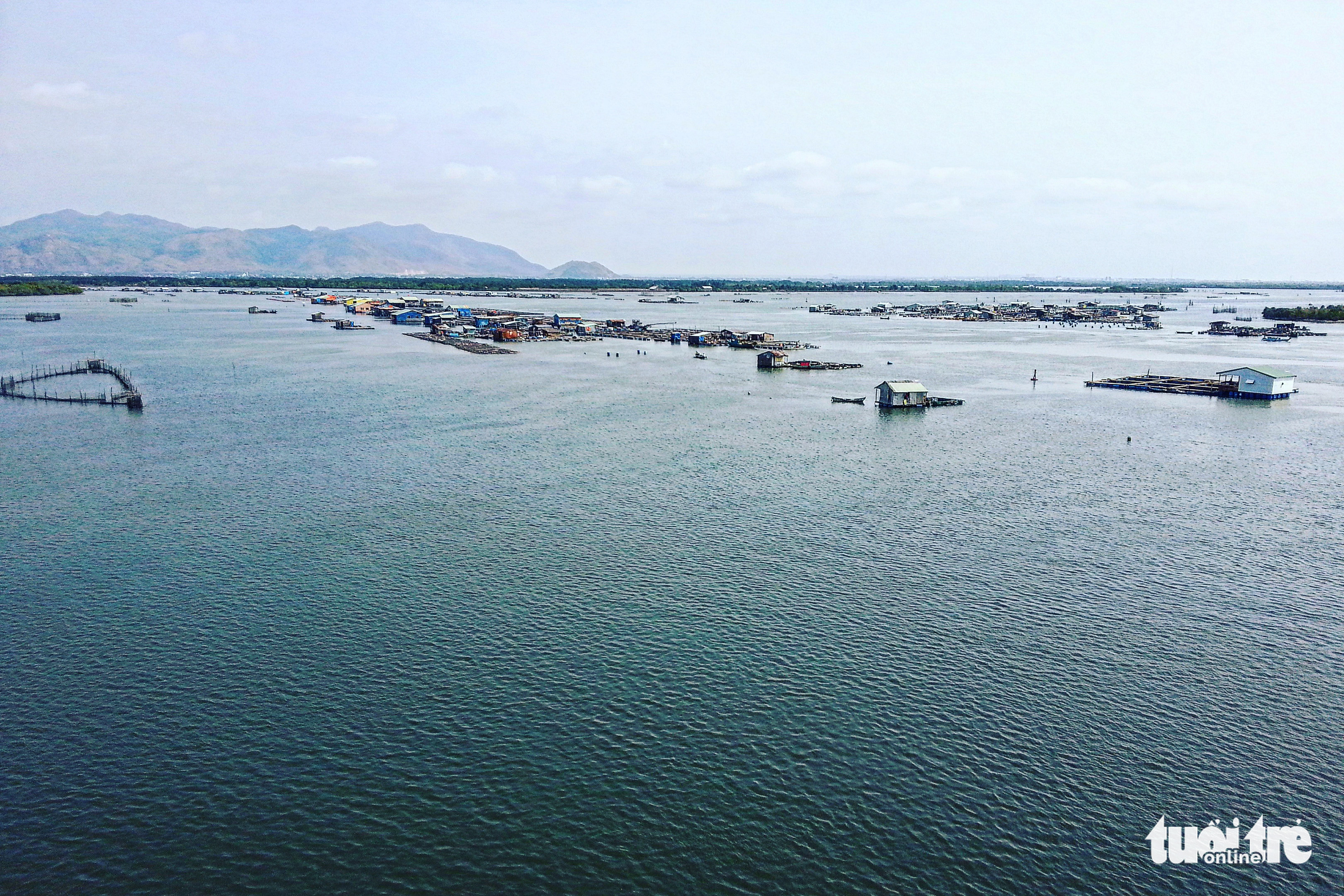 Fish farms in Long Son Island off Ba Ria - Vung Tau Province, Vietnam. Photo: Gia Tien / Tuoi Tre