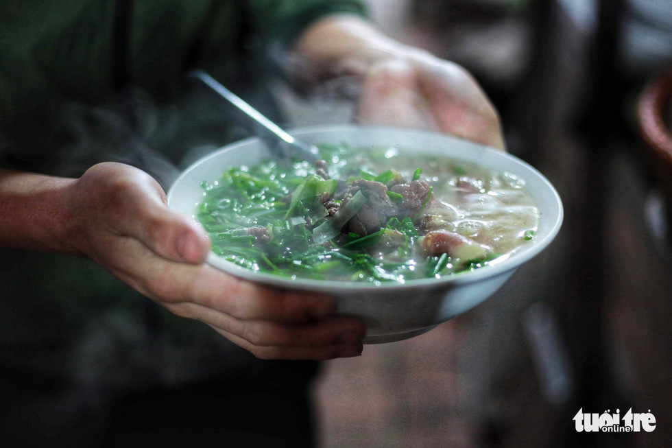 A bowl of pho in Hanoi. Photo: Nam Tran / Tuoi Tre
