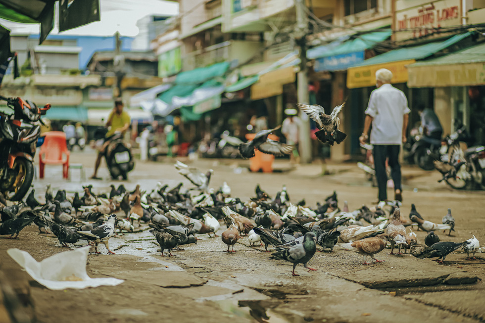 Despite being busy and bustling, the market is also peaceful. Photo: Ky Anh / Tuoi Tre
