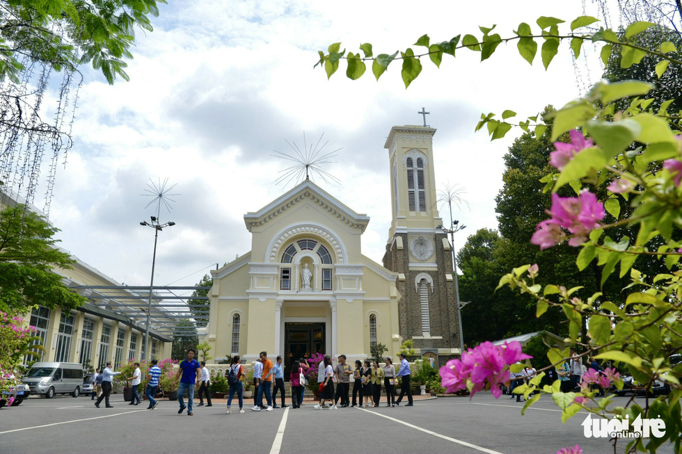 Hanh Thong Tay Cathedral in Go Vap District, Ho Chi Minh City. Photo: T.T.D / Tuoi Tre