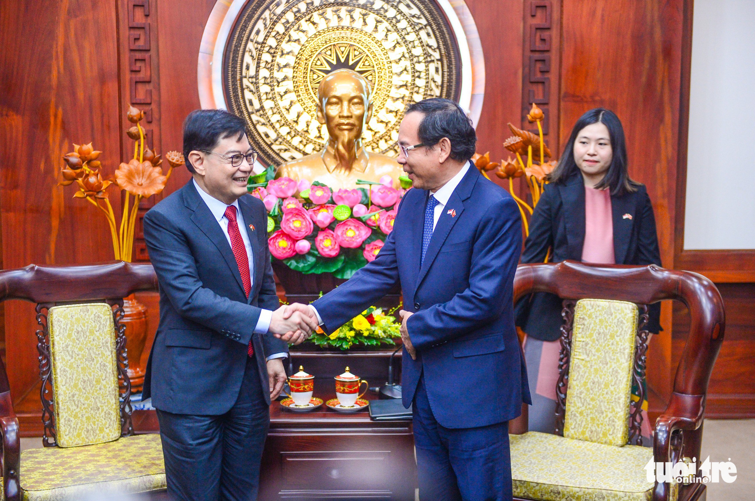 Singaporean Deputy PM shares development experience with Ho Chi Minh City