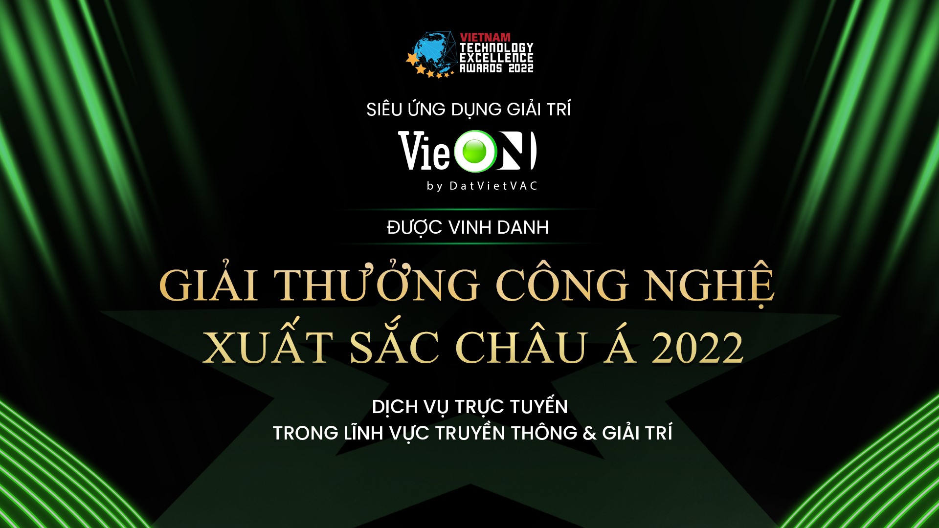 Vietnam’s OTT app VieON honored at Asian Technology Excellence Awards for second consecutive year