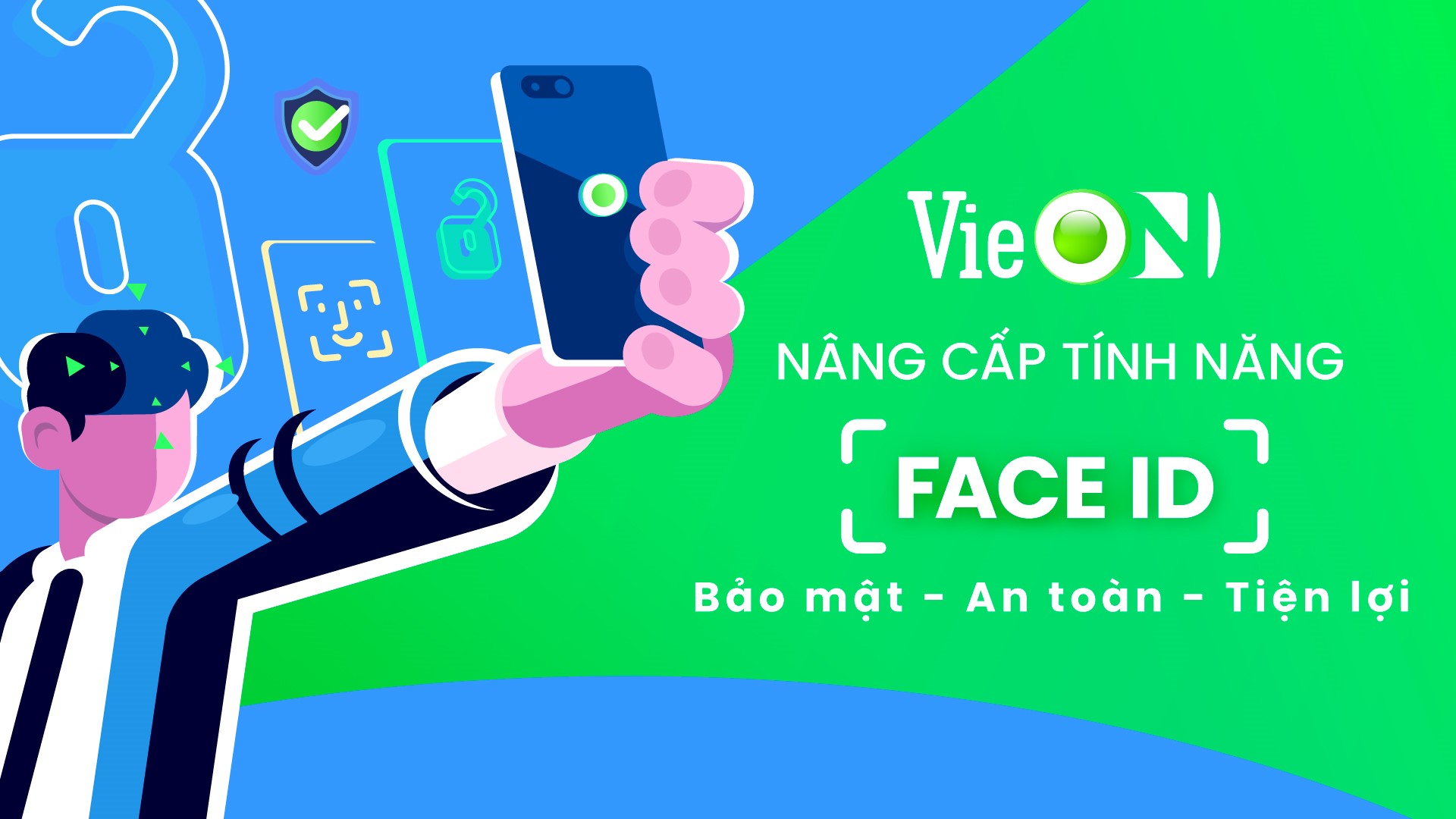 The FaceID feature of VieON